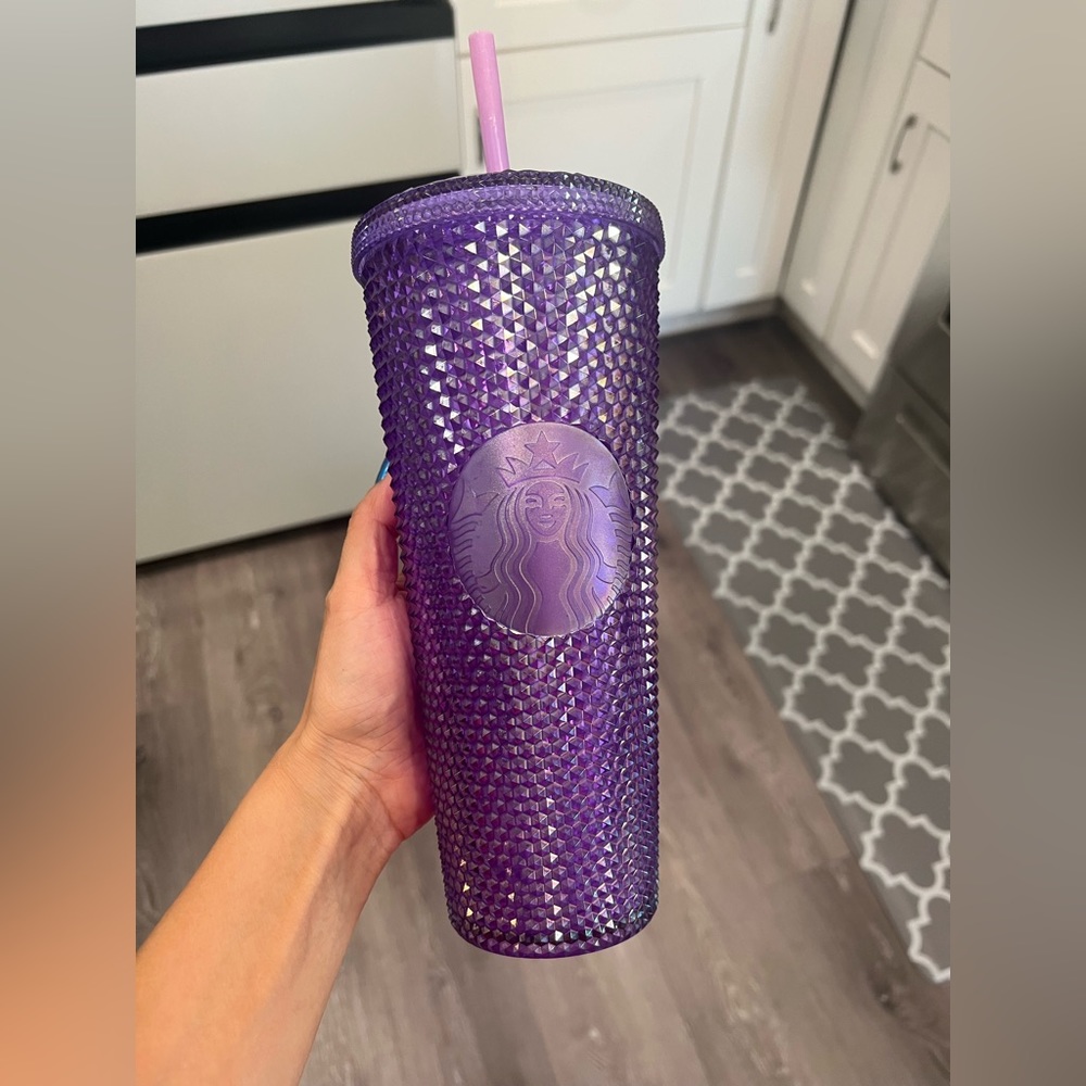 Venti size Starbucks tumbler, used comes with straw